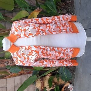 Disney x I.t loves Mickey small orange zip up sweatshirt